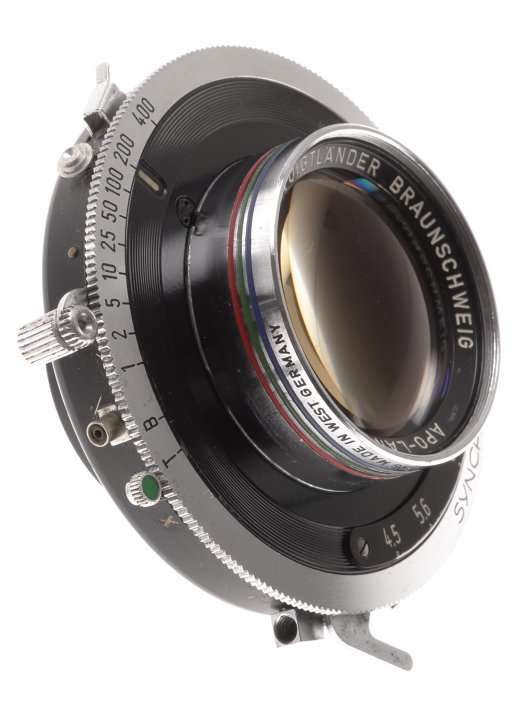 VOIGTLANDER TECHNIKA APO-LANTHAR RARE 15cm 1:4.5 LINHOF 6x9 LENS f=150mm COMPUR