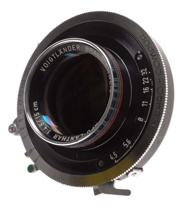 VOIGTLANDER TECHNIKA APO-LANTHAR RARE 15cm 1:4.5 LINHOF 6x9 LENS f=150mm COMPUR