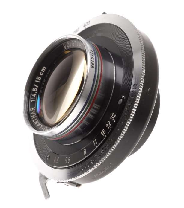 VOIGTLANDER TECHNIKA APO-LANTHAR RARE 15cm 1:4.5 LINHOF 6x9 LENS f=150mm COMPUR
