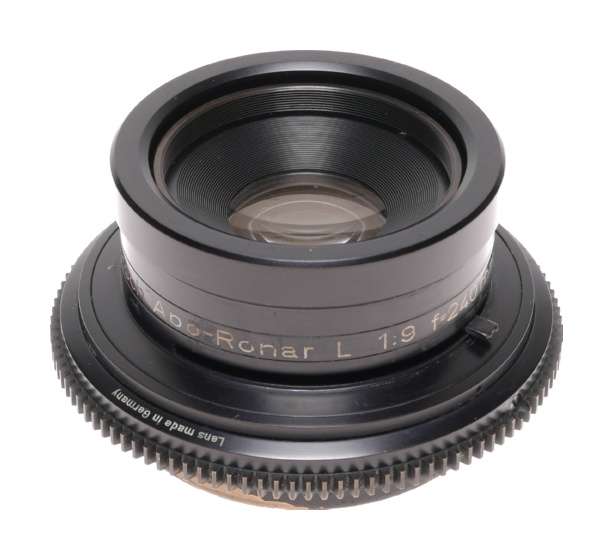 Rodenstock APO-Ronar 1:9 f=240mm 9/240mm black 9 1/2 inch enlarging copy lens