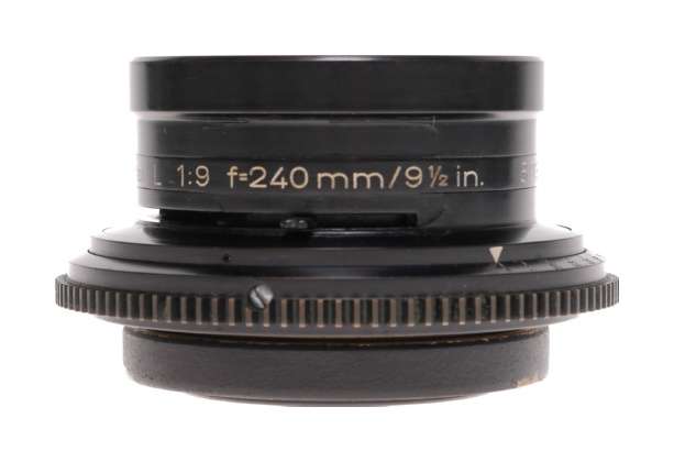 Rodenstock APO-Ronar 1:9 f=240mm 9/240mm black 9 1/2 inch enlarging copy lens