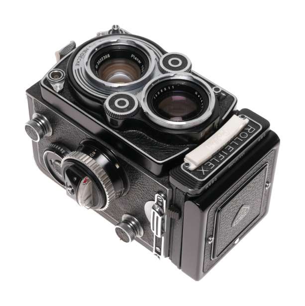 TLR 3.5/75 Rolleiflex 3.5F film camera Carl Zeiss Planar 3.5 f=75mm metered