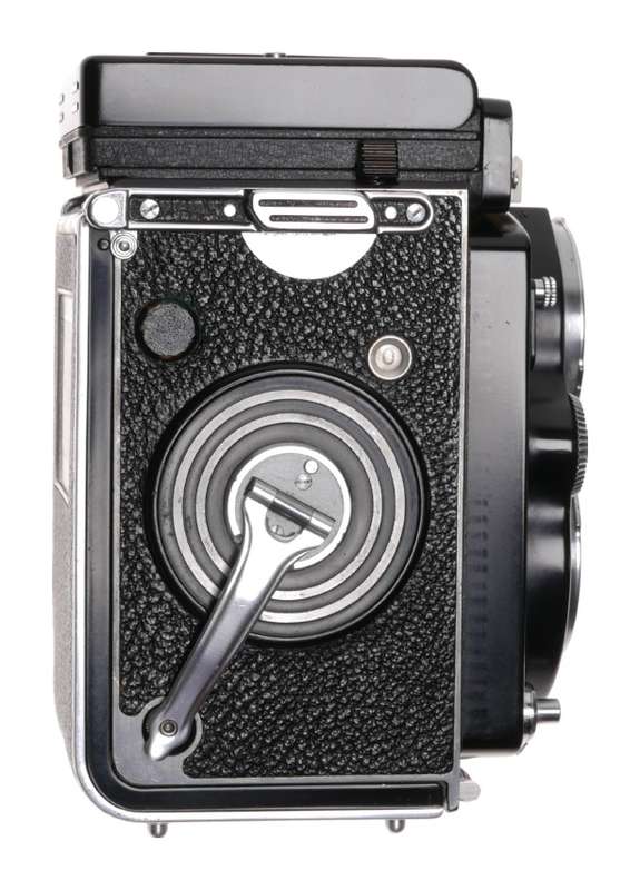TLR 3.5/75 Rolleiflex 3.5F film camera Carl Zeiss Planar 3.5 f=75mm metered