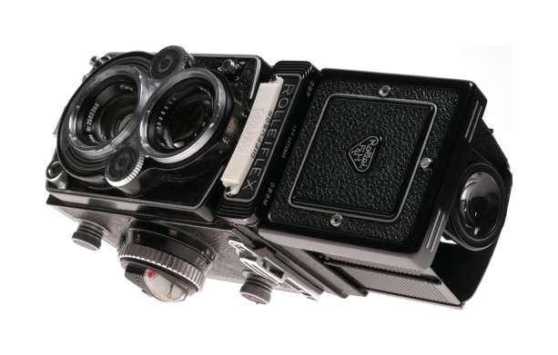 TLR 3.5/75 Rolleiflex 3.5F film camera Carl Zeiss Planar 3.5 f=75mm metered