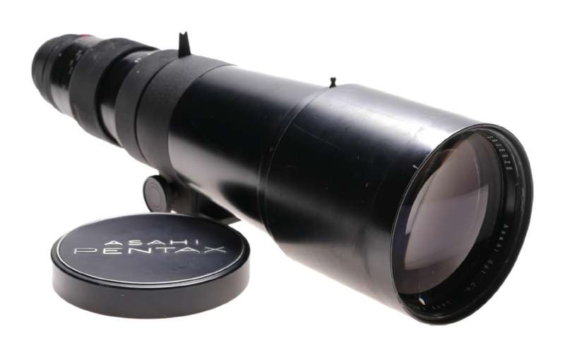 SMC Pentax Takumar 4.5/500mm tele camera lens SLR f=500mm cap and case