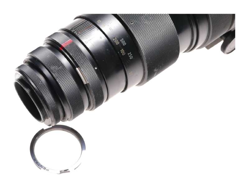 SMC Pentax Takumar 4.5/500mm tele camera lens SLR f=500mm cap and case