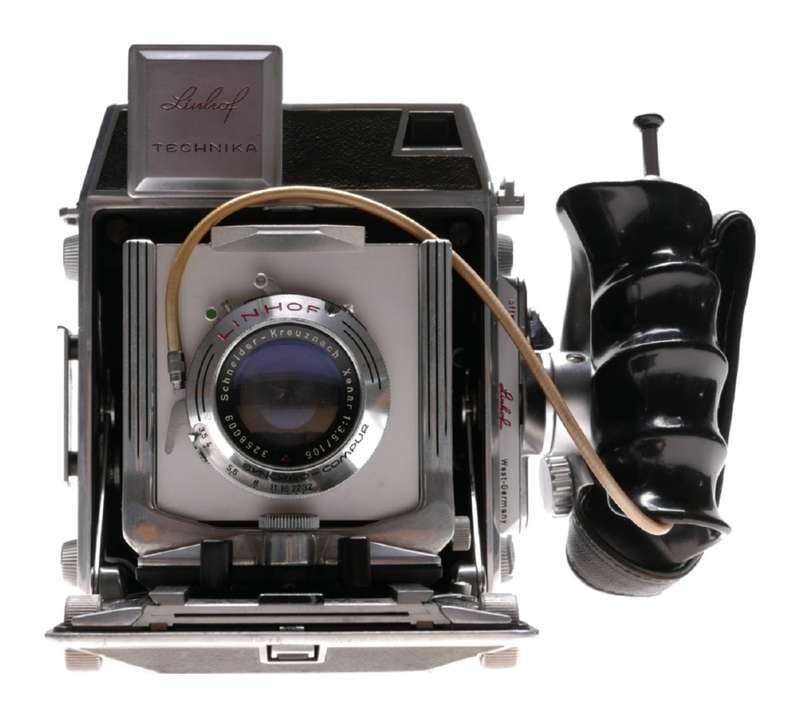Linhof 6x9 large camera kit 3 lenses cams grip hoods filters back holders more