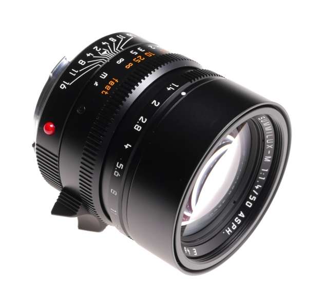 Leica Summilux-M 1:1.4/50mm ASPH. lens box papers 11891 f50mm black