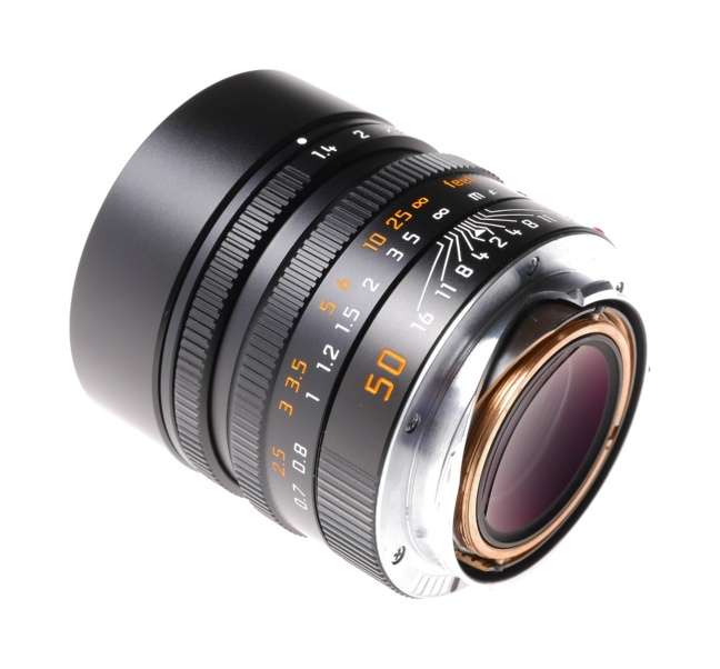 Leica Summilux-M 1:1.4/50mm ASPH. lens box papers 11891 f50mm black