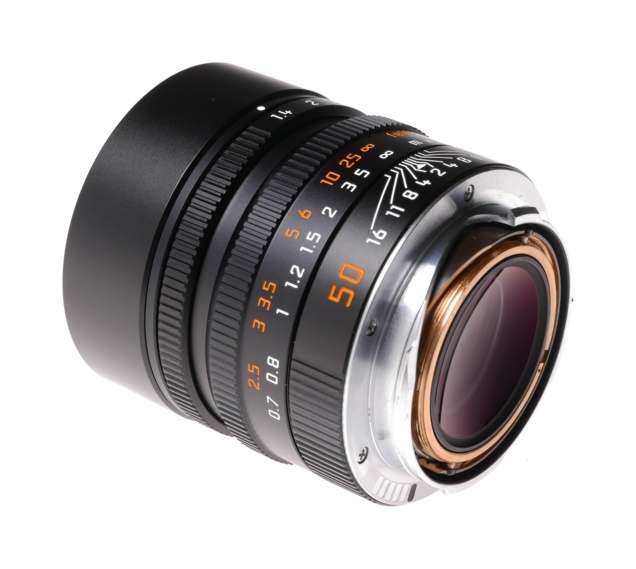 Leica Summilux-M 1:1.4/50mm ASPH. lens box papers 11891 f50mm black