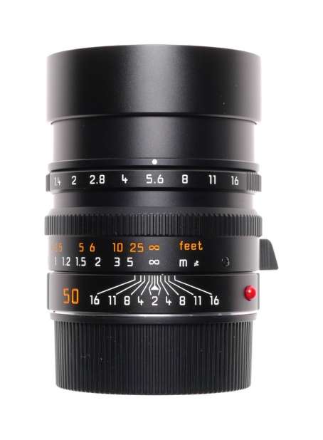 Leica Summilux-M 1:1.4/50mm ASPH. lens box papers 11891 f50mm black