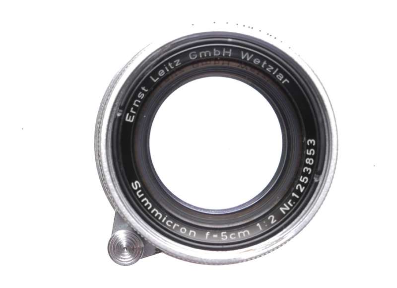 Leica 3f Rangefinder IIIf with Camera Self Timer Summicron 2 f=5cm case case