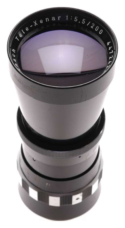 Schneider Tele Xenar 1:5.5/200 robot rangefinder camera lens f=200mm