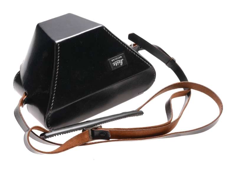 Leica M4 black camera leather everready case original neckstrap Leitz Wetzlar