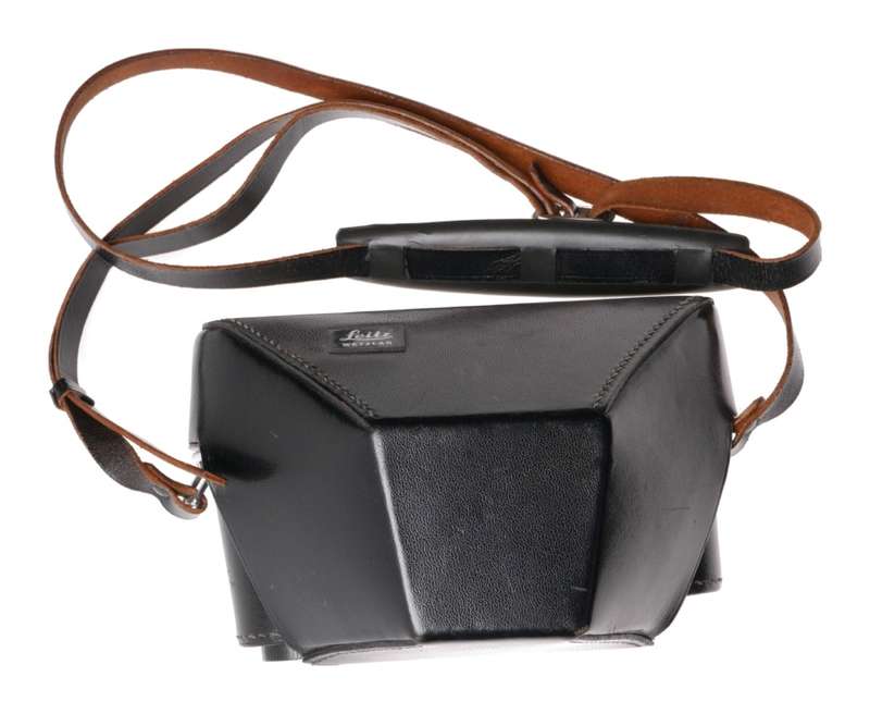 Leica M4 black camera leather everready case original neckstrap Leitz Wetzlar