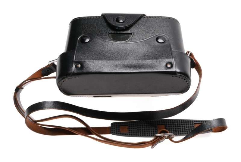 Leica M4 black camera leather everready case original neckstrap Leitz Wetzlar