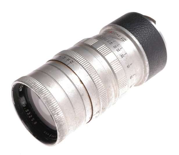 Sun M39 LTM screw mount Leica f=135mm lens f3.5 Telephoto 3.5 f=13,5cm case cap