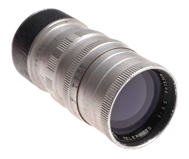 Sun M39 LTM screw mount Leica f=135mm lens f3.5 Telephoto 3.5 f=13,5cm case cap