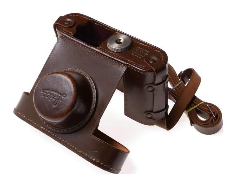 Leica MOOLY leather ever ready camera case Leather fits rare Leitz III motor