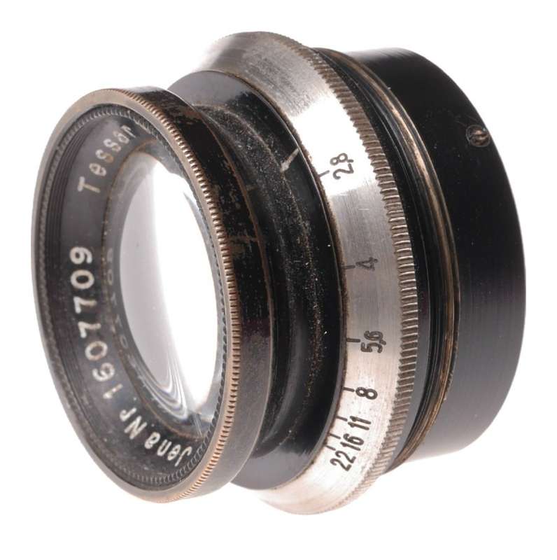 Exakta black medium format vintage camera Tessar 2.8 f=7.5cm Meyer 1:2.8/75mm