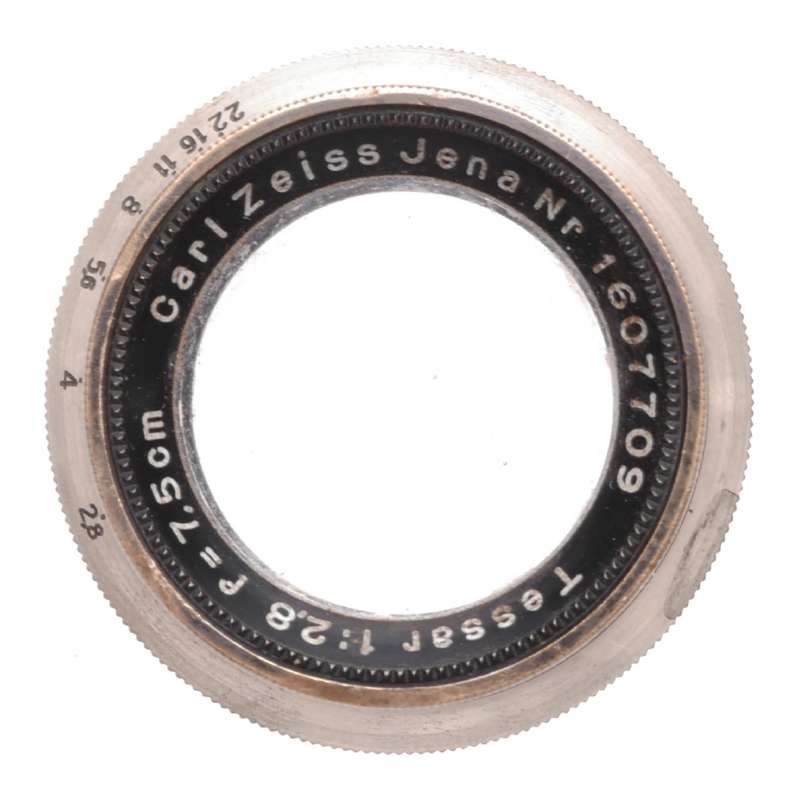 Exakta black medium format vintage camera Tessar 2.8 f=7.5cm Meyer 1:2.8/75mm