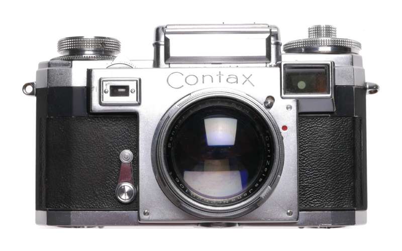Zeiss Opton Sonnar 1:1.5 f=50mm Contax IIIa 35mm chrome 35mm camera 1.5/50 used