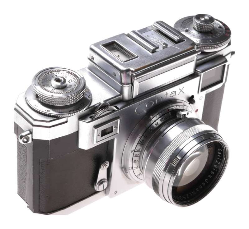 Zeiss Opton Sonnar 1:1.5 f=50mm Contax IIIa 35mm chrome 35mm camera 1.5/50 used
