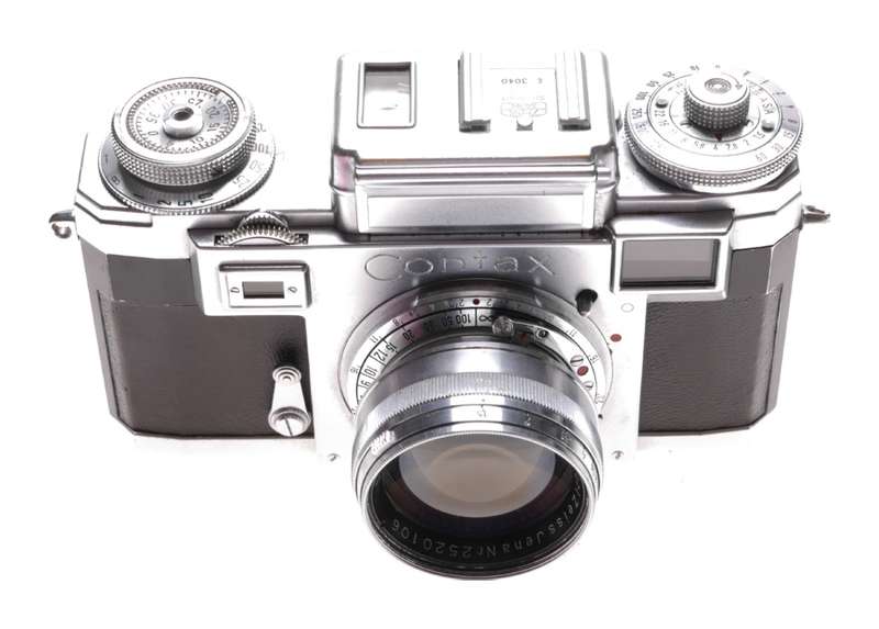 Zeiss Opton Sonnar 1:1.5 f=50mm Contax IIIa 35mm chrome 35mm camera 1.5/50 used