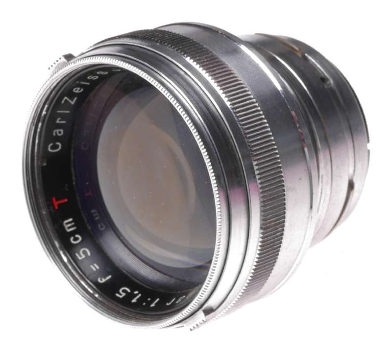 Zeiss Opton Sonnar 1:1.5 f=50mm Contax IIIa 35mm chrome 35mm camera 1.5/50 used