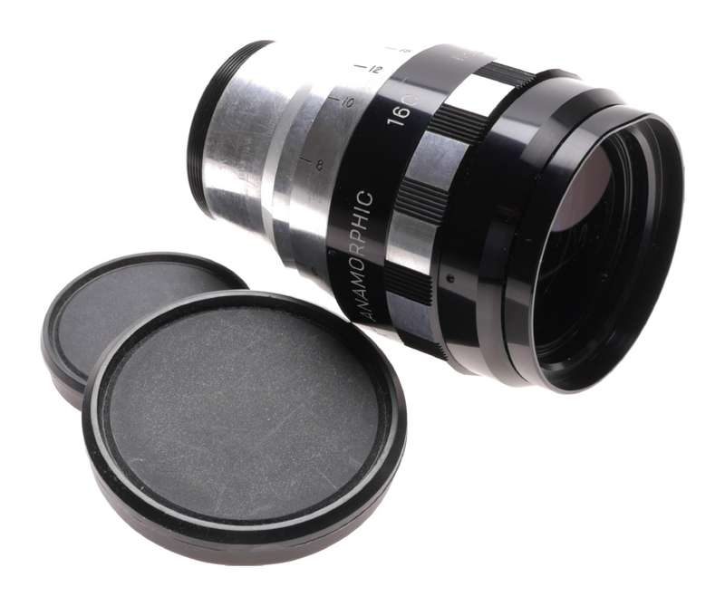 Anamorphic 16 C Gallo-fox lens used sparkling clean glass smooth focus box