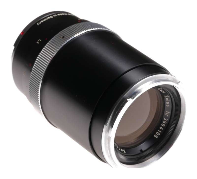 Carl Zeiss Contarex 1:4/135mm Sonnar F=135mm vintage SLR camera lens keeper