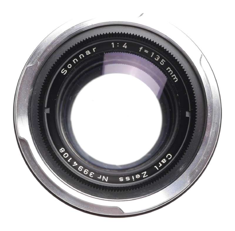 Carl Zeiss Contarex 1:4/135mm Sonnar F=135mm vintage SLR camera lens keeper