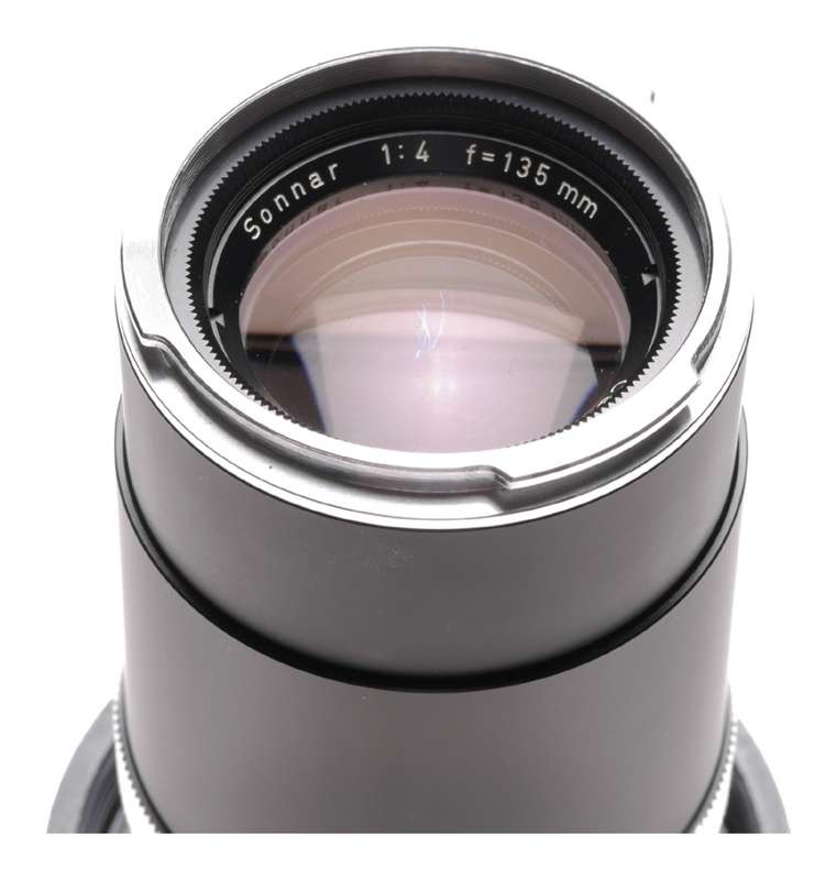 Carl Zeiss Contarex 1:4/135mm Sonnar F=135mm vintage SLR camera lens keeper