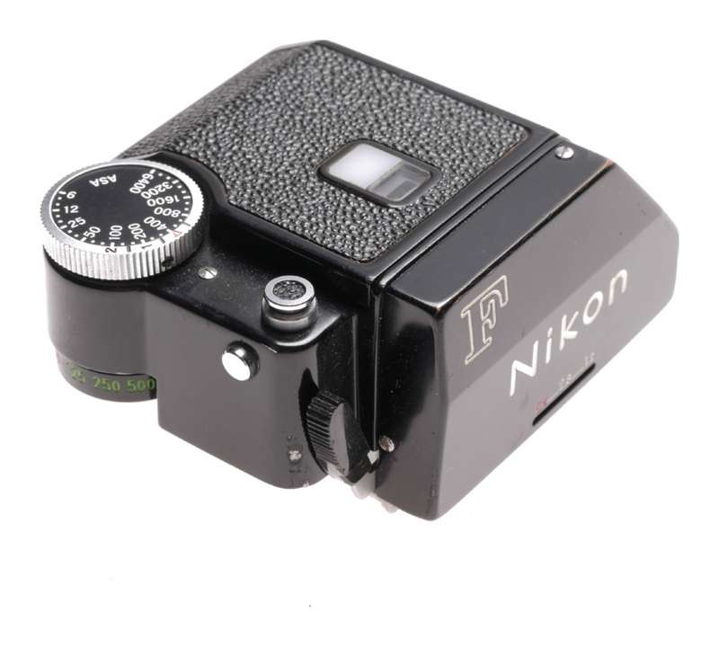 Nikon F Black SLR film camera clean condition Nikkor-H 1:2 f=50mm