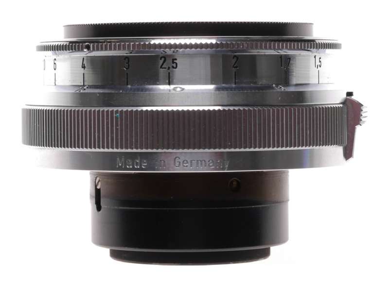 Zeiss Opton Biogon 1:2.8 f=35mm Contax RF chrome rare coated lens