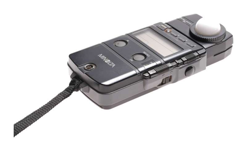 Minolta IV electronic flash meter used cased light exposure meter