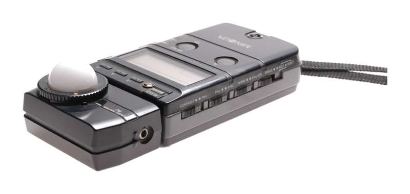 Minolta IV electronic flash meter used cased light exposure meter