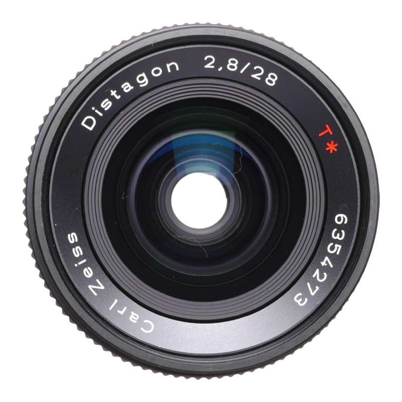 Zeiss Distagon 2.8/28 wide angle camera lens f=28mm T Contax SLR