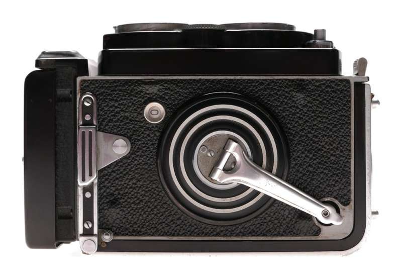 Rolleiflex TLR 6x6 vintage film camera Zeiss Tessar 3.5/75mm coated lens