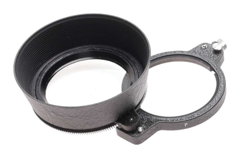 Leica M2 M3 M6 camera lens swing in and out polaroid filter 13352 hood shade