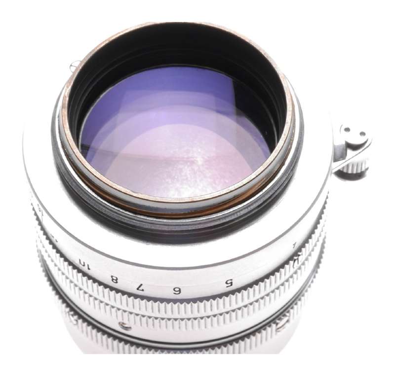 Leica IIIg camera with Summarit f=5cm 1.5 chrome coated lens 1.5/50 vintage film