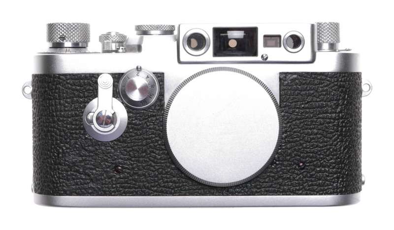 Leica IIIG 3g 35mm film camera vintage film chrome body