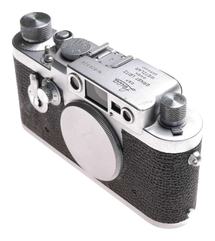 Leica IIIG 3g 35mm film camera vintage film chrome body