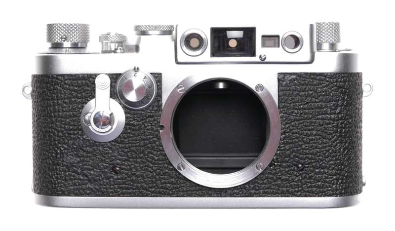 Leica IIIG 3g 35mm film camera vintage film chrome body