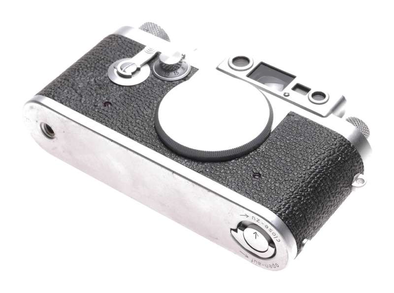 Leica IIIG 3g 35mm film camera vintage film chrome body