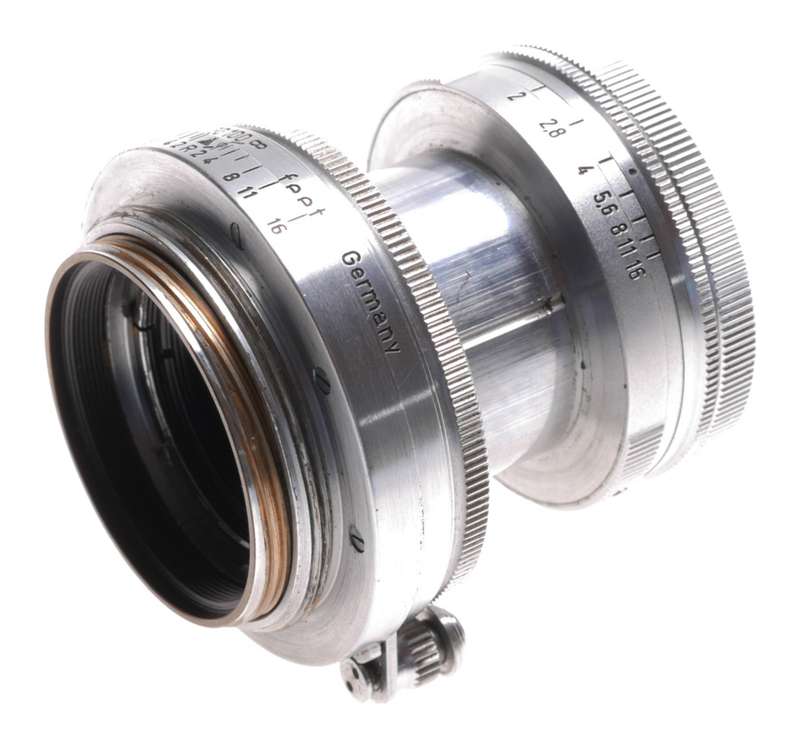 Leica IIIf chrome 35mm rangefinder camera Summitar f=5cm 1:2 lens 2/50 coated
