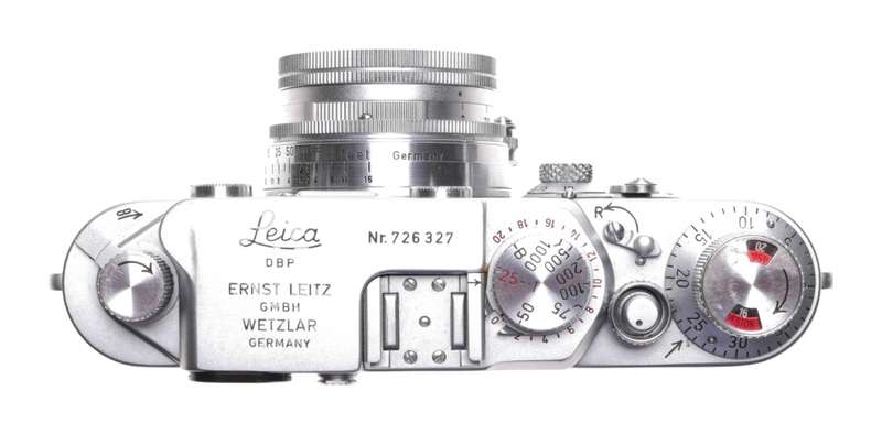 Leica 3f Rangefinder IIIf with Camera Self Timer Summicron 2 f=5cm case case
