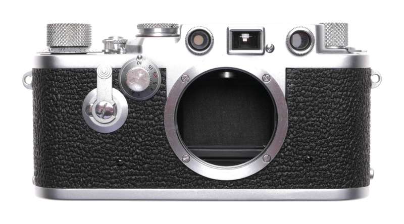 Leica 3f Rangefinder IIIf with Camera Self Timer Summicron 2 f=5cm case case