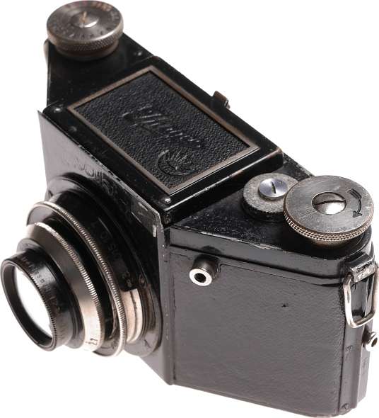 Makro Plasmat 2.7/75mm Black Exakta camera Hugo Meyer rare f2.7 lens f=75mm
