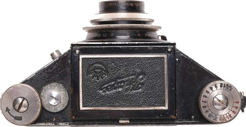 Makro Plasmat 2.7/75mm Black Exakta camera Hugo Meyer rare f2.7 lens f=75mm